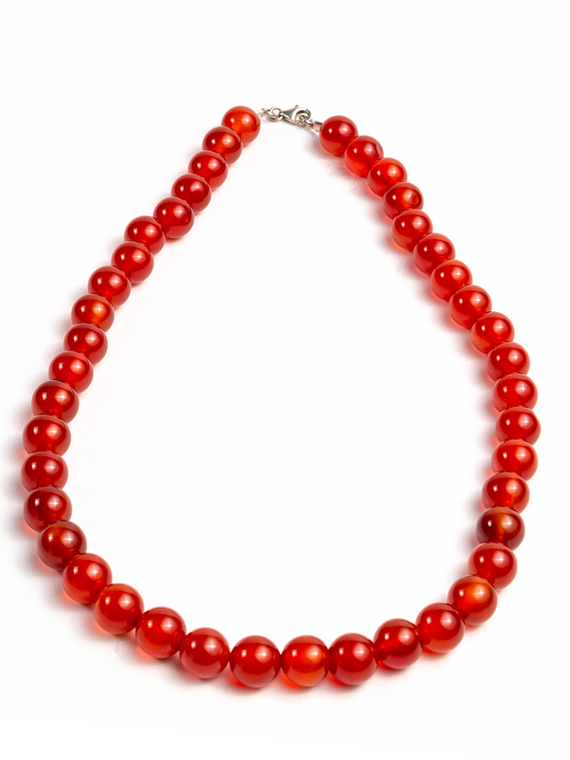 Collar de piedras ágata cornalina 2