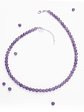 Collar de piedras amatista - Miniatura 2