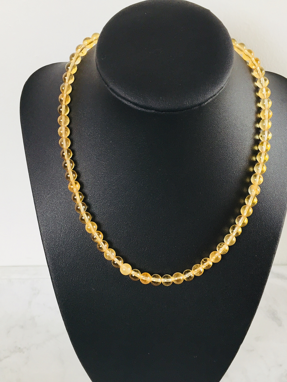Collar de piedras citrino 2