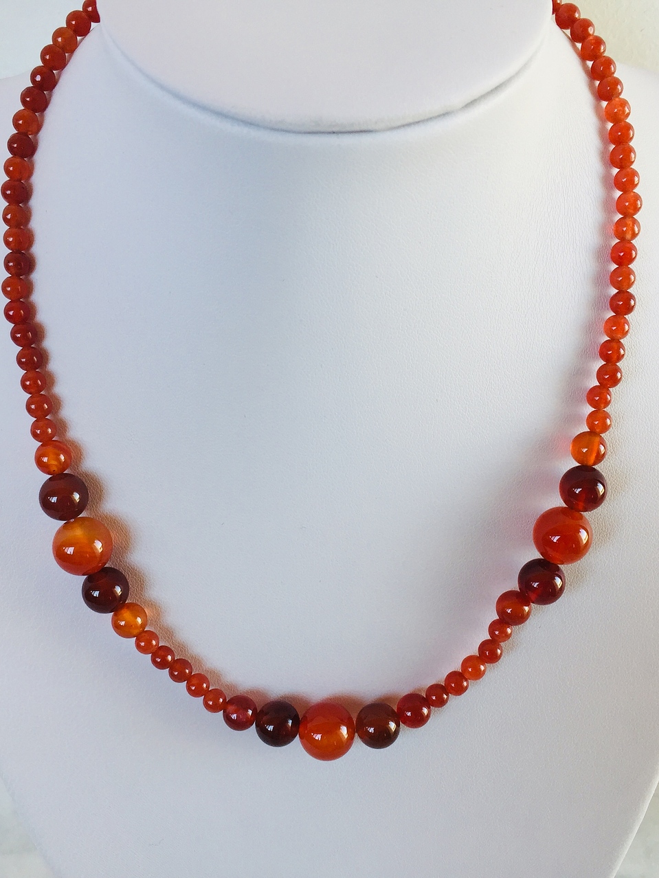 Collar de piedras ágata cornalina 2