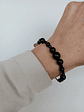 Pulsera de hilo regulable de piedras ónix - Miniatura 4