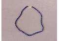 Conjunto de collar y pulsera de piedras lapislázuli