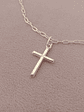 Cadena y cruz de plata - Miniatura 2