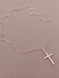 Cadena y cruz de plata - Miniatura 5