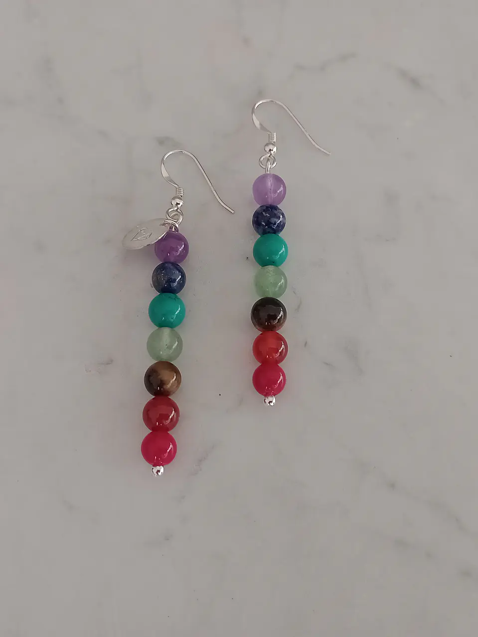 Aros de piedras de los 7 chakras 3