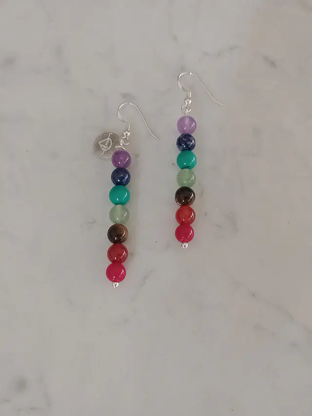 Aros de piedras de los 7 chakras 5