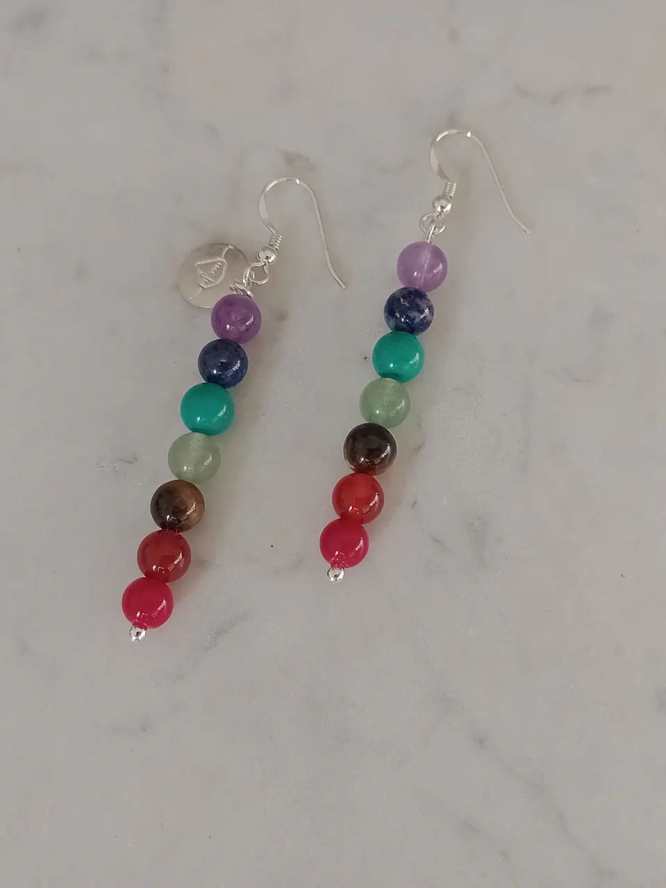 Aros de piedras de los 7 chakras 6