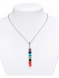 Cadena de plata 980 y colgante de los 7 chakras - Miniatura 2