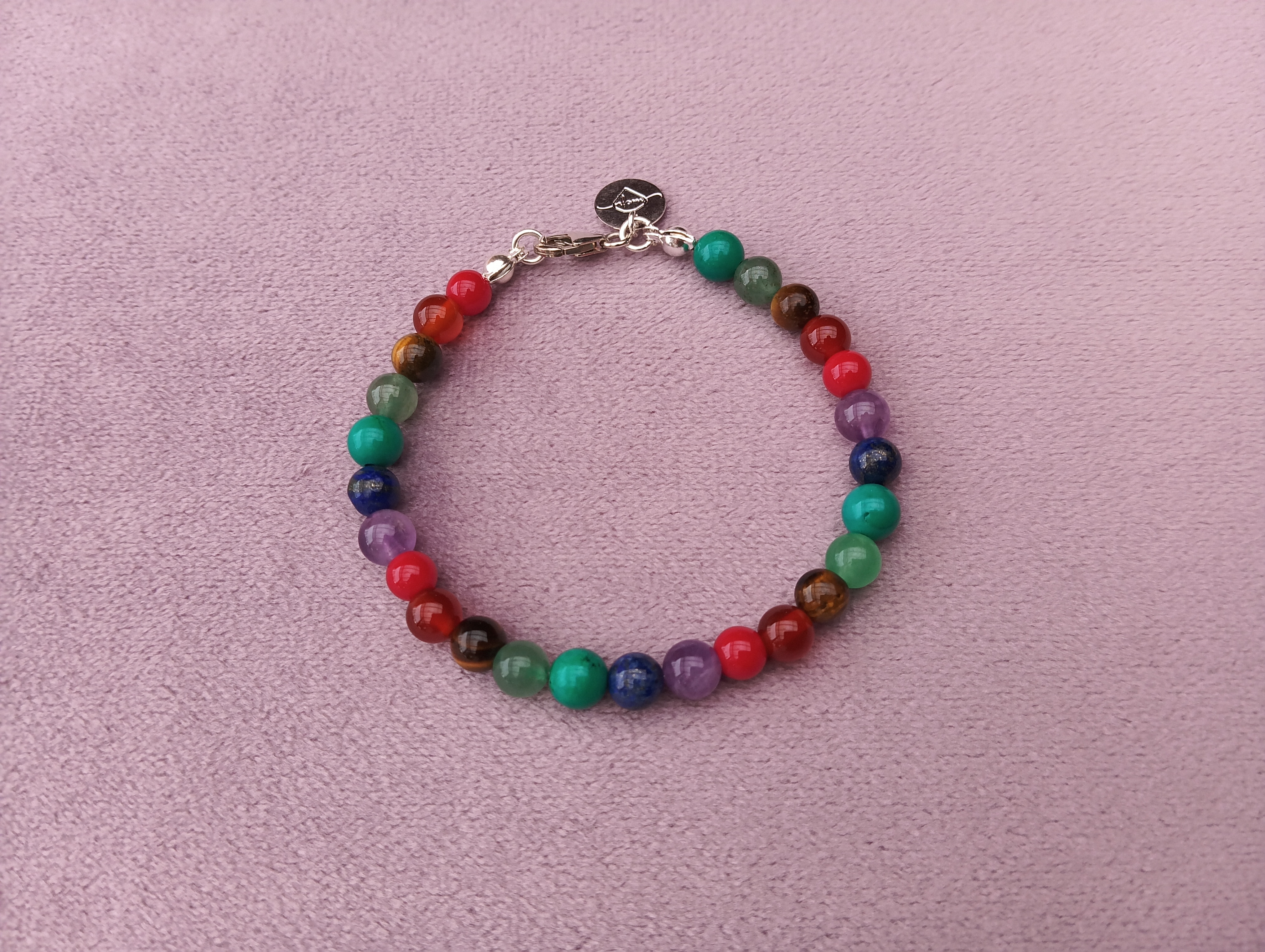 PULSERA ARCOIRIS CHAKRAS 4