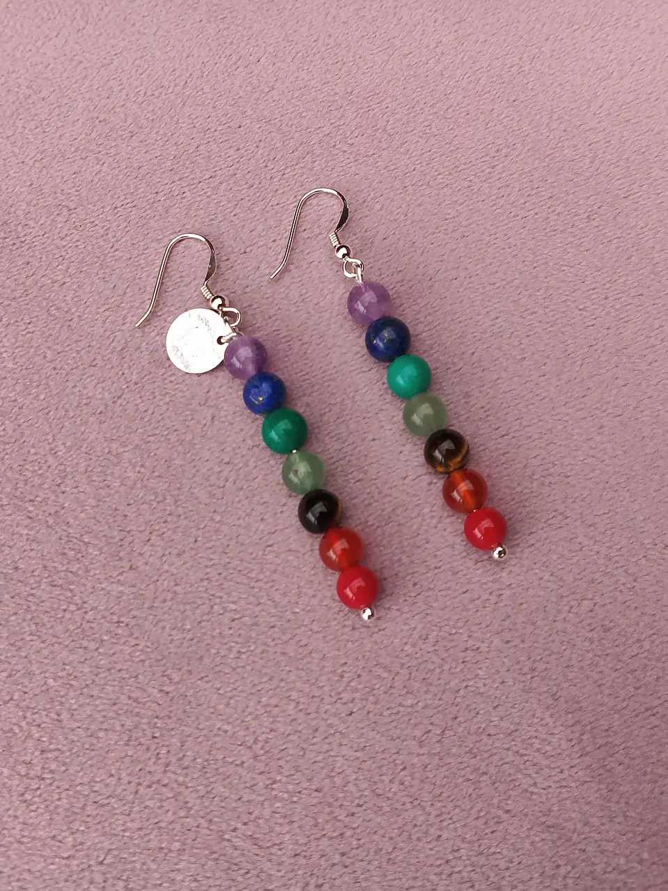 Aros de piedras de los 7 chakras 3