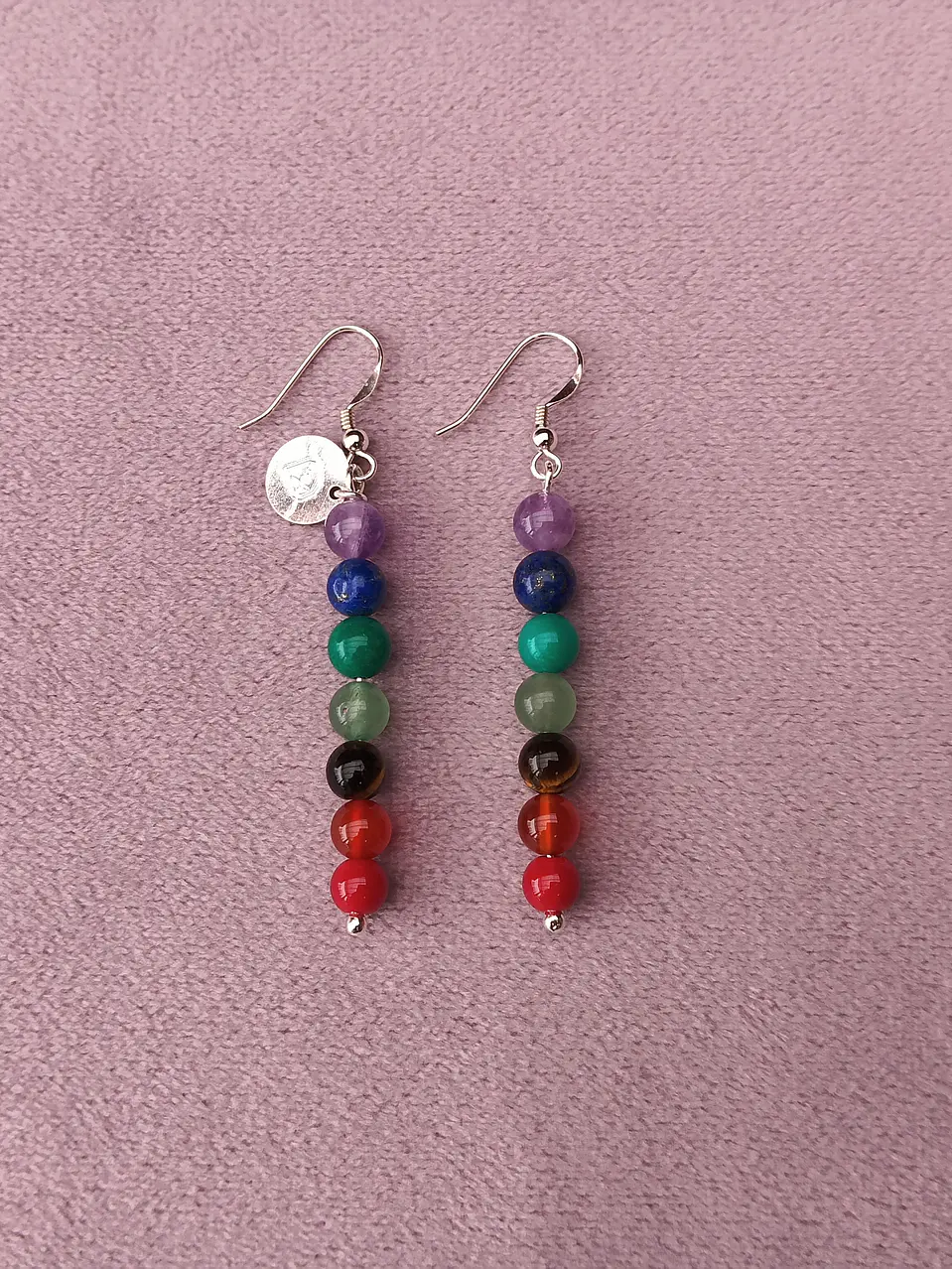 Aros de piedras de los 7 chakras 4