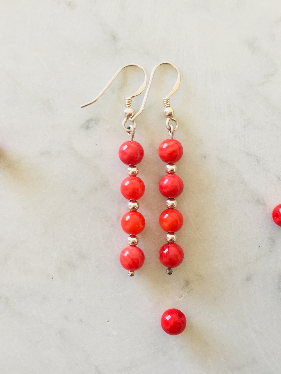 Aros de piedras y detalles de plata 2