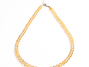 Collar de piedras citrino