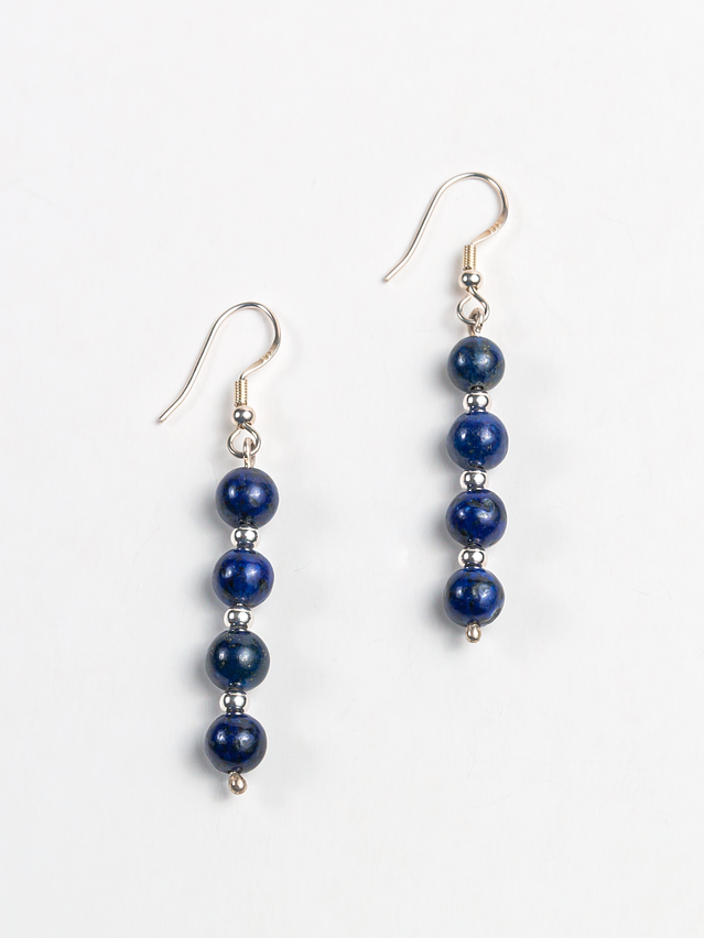 Aros de piedras y detalles de plata 4