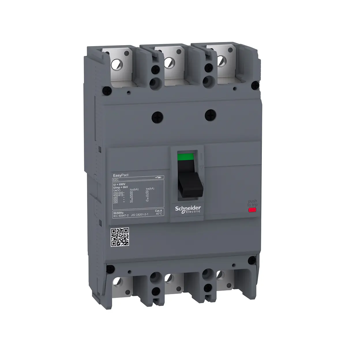 Interruttore Automatico Westinghouse JB3200W 3P 600V 200A - Usato In Buone Condizioni