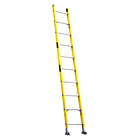 ESCALERA FIBRA DE VIDRIO RECTA 12 PASOS 3.66m ALCANCE MAXIMO 5.13m PESO: 10.0 kg SOPORTE 150kg 1