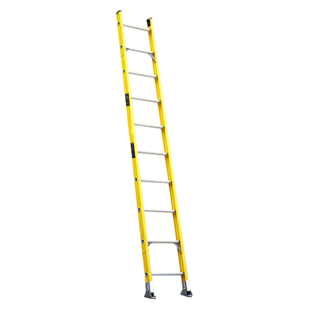 ESCALERA FIBRA DE VIDRIO RECTA 12 PASOS 3.66m ALCANCE MAXIMO 5.13m PESO: 10.0 kg SOPORTE 150kg 1
