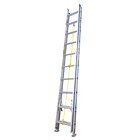 ESCALERA ALUMINIO TELESCOPICA 32 PASOS 4.88m TOTAL DESPLEGADA 10.04m PESO : 26.02kg SOPORTE 150kg 1