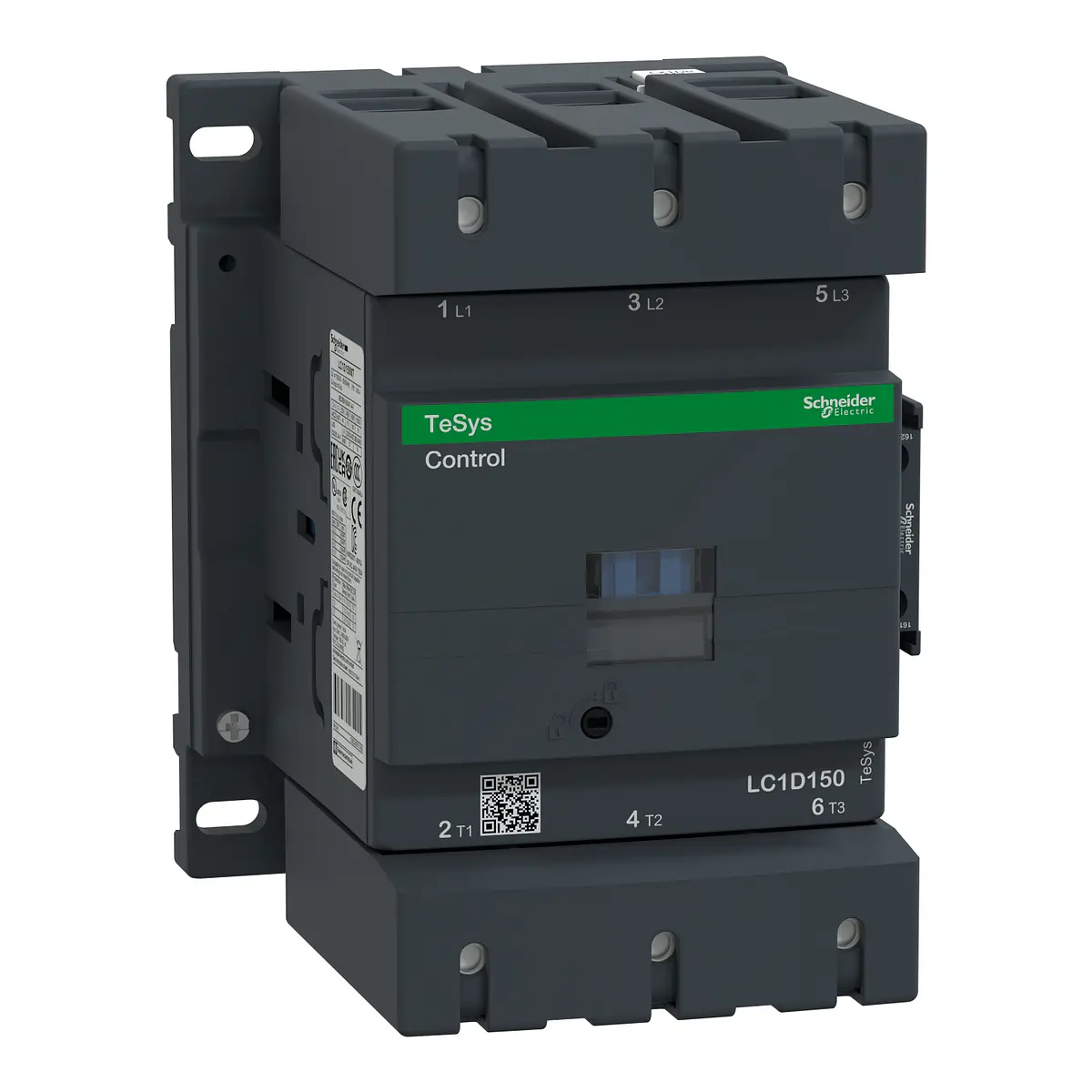 CONTACTOR INDUSTRIAL TRIFASICO 150A TeSys 1NA + 1NC BOBIN... | MCR ...
