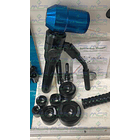 SACABOCADO HIDRAULICO PERFORADOR DE AGUJEROS PORTATIL 360º (22.5 A 61.5mm) 2