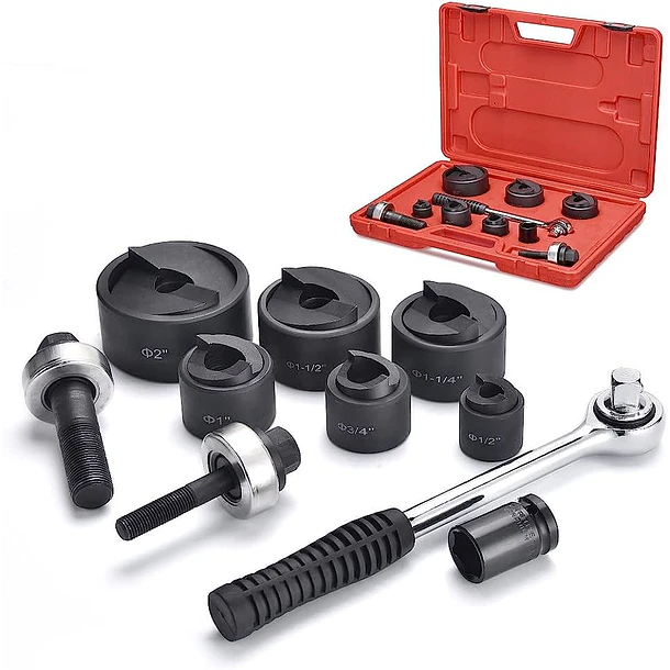 SACABOCADO PERFORADOR DE AGUJERO MANUAL CON RACHET (22.5 A 61.5mm) 2