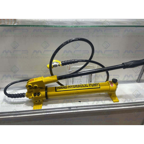 BOMBA MANUAL HIDRAULICA CON MANGUERA 700 BAR 10150 PSI 4