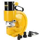 SACABOCADO PUNZONADORA INDUSTRIAL HIDRAULICA CON JUEGO DE DADOS 4 PIEZAS 1