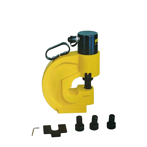 SACABOCADO PUNZONADORA INDUSTRIAL HIDRAULICA CON JUEGO DE DADOS 4 PIEZAS 2