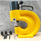 SACABOCADO PUNZONADORA INDUSTRIAL HIDRAULICA CON JUEGO DE DADOS 4 PIEZAS 3