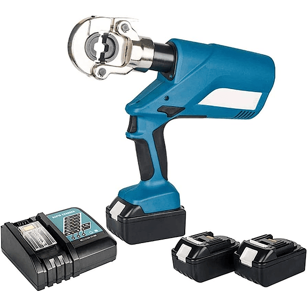 PRENSA TERMINAL A BATERIA CON JUEGO DE DADOS HASTA 300mm2  2