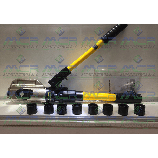 PRENSA HIDRAULICA PARA TERMINALES ELECTRICOS RANGO 50-400mm2 FUERZA 116 Kilonewtons 3