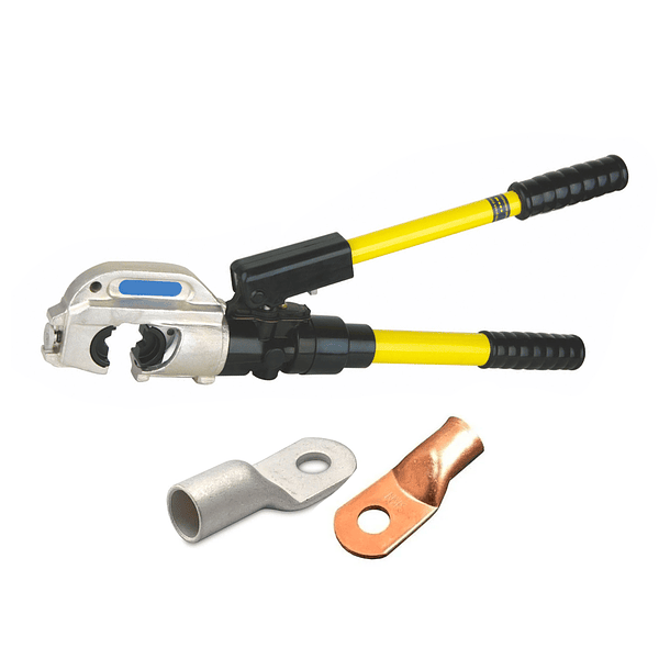 PRENSA HIDRAULICA PARA TERMINALES ELECTRICOS RANGO 50-400mm2 FUERZA 126 Kilonewtons  1