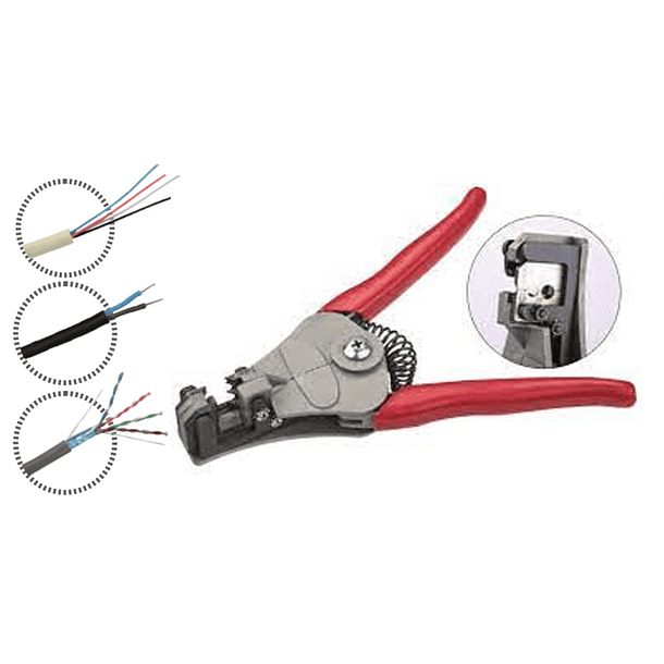 ALICATE PELACABLE MANUAL RANGO 0.5 - 5.5mm2  