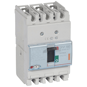 INTERRUPTOR REGULABLE DPX 3P 128A A 160A 25KA LEGRAND