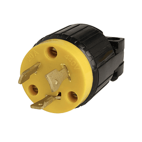 ENCHUFE DE PLASTICO ABS 20A 3 LINEAS 440V