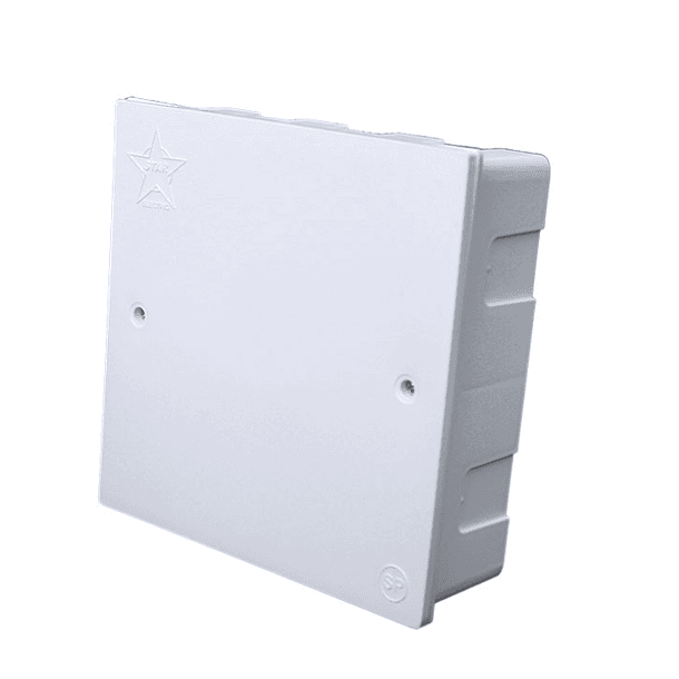 CAJA DE PASO DE PLASTICO MEDIDAS 200x200x80mm 