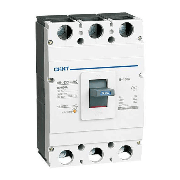 INTERRUPTOR DE FUERZA FIJO 3P 500A 50KA 415VAC CHINT 