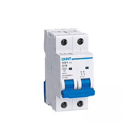 INTERRUPTOR TERMOMAGNETICO 2P 50A 230VAC 10KA CHINT