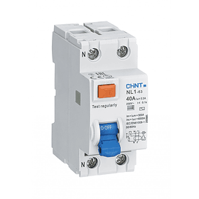 INTERRUPTOR DIFERENCIAL 2P 25A 30ma 230VAC CHINT