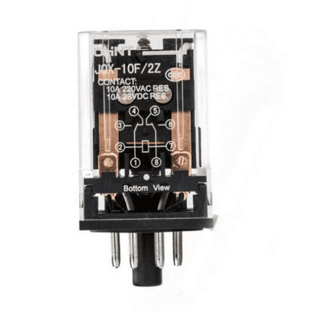 RELE DE 11 PINES BOBINA 24VAC 3NA 3NC CHINT 