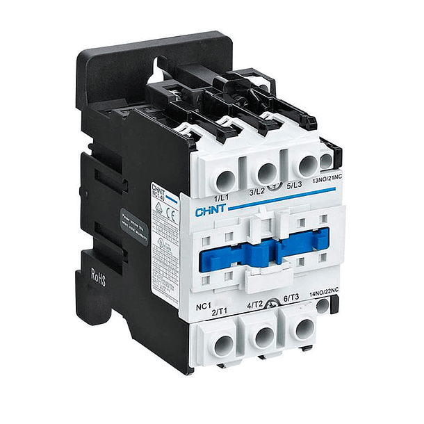 CONTACTOR INDUSTRIAL 3P 40A 220V 1NA +1NC CHINT 