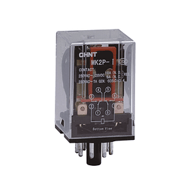 RELE ENCAPSULADO BOBINA 220VAC 3NA 3NC 10A 11 PINES CHINT