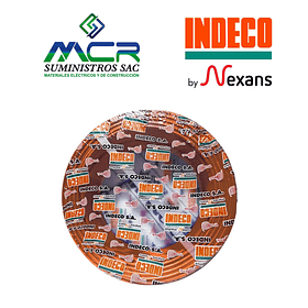 CABLE CONDUCTOR 14AWG NARANJA AUTOMOTRIZ 300V GPT-3 ROLLO 100m INDECO
