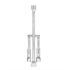 LLAVE DE CRUZ PLEGABLE 14” 35cm 17mm 3/4. 13/16. 7/8. TRUPER 1