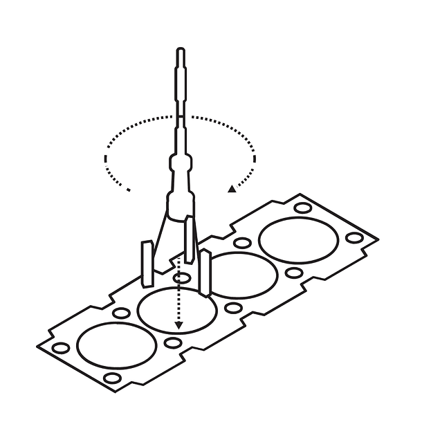 RECTIFICADORA PULIDORA PARA CILIDRO DE MOTOR 18cm TRUPER 3