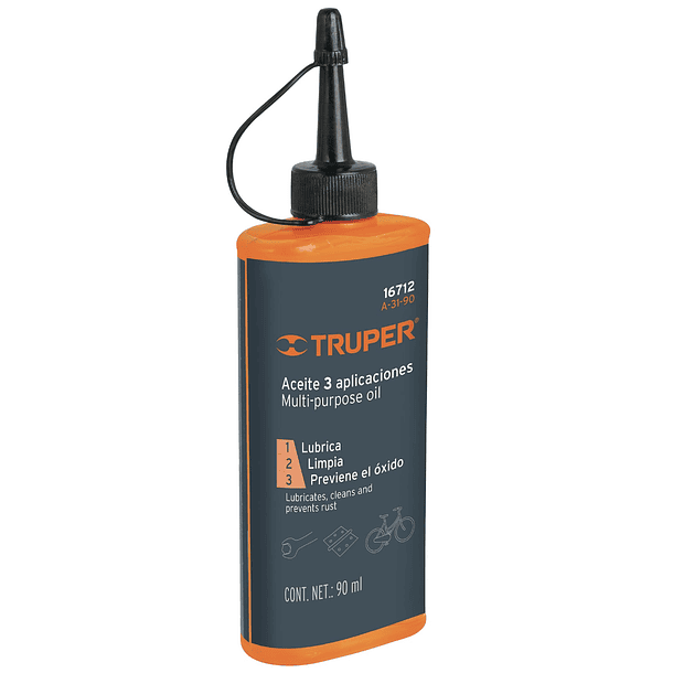 ACEITE MULTIUSOS 90ml 3 oz TRUPER 1