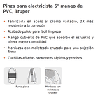 ALICATE UNIVERSAL MANGO PVC 6” 15cm TRUPER 4