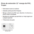 ALICATE PICO LORO MANGO DE PVC 12” 30cm TRUPER 4