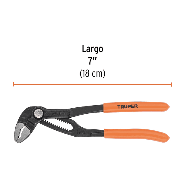 ALICATE PICO LORO TIPO EUROPEO MANGO PVC 7” 18cm TRUPER 3