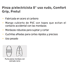 ALICATE UNIVERSAL MANGO COMFORT GRIP 8” 20cm PRETUL 4